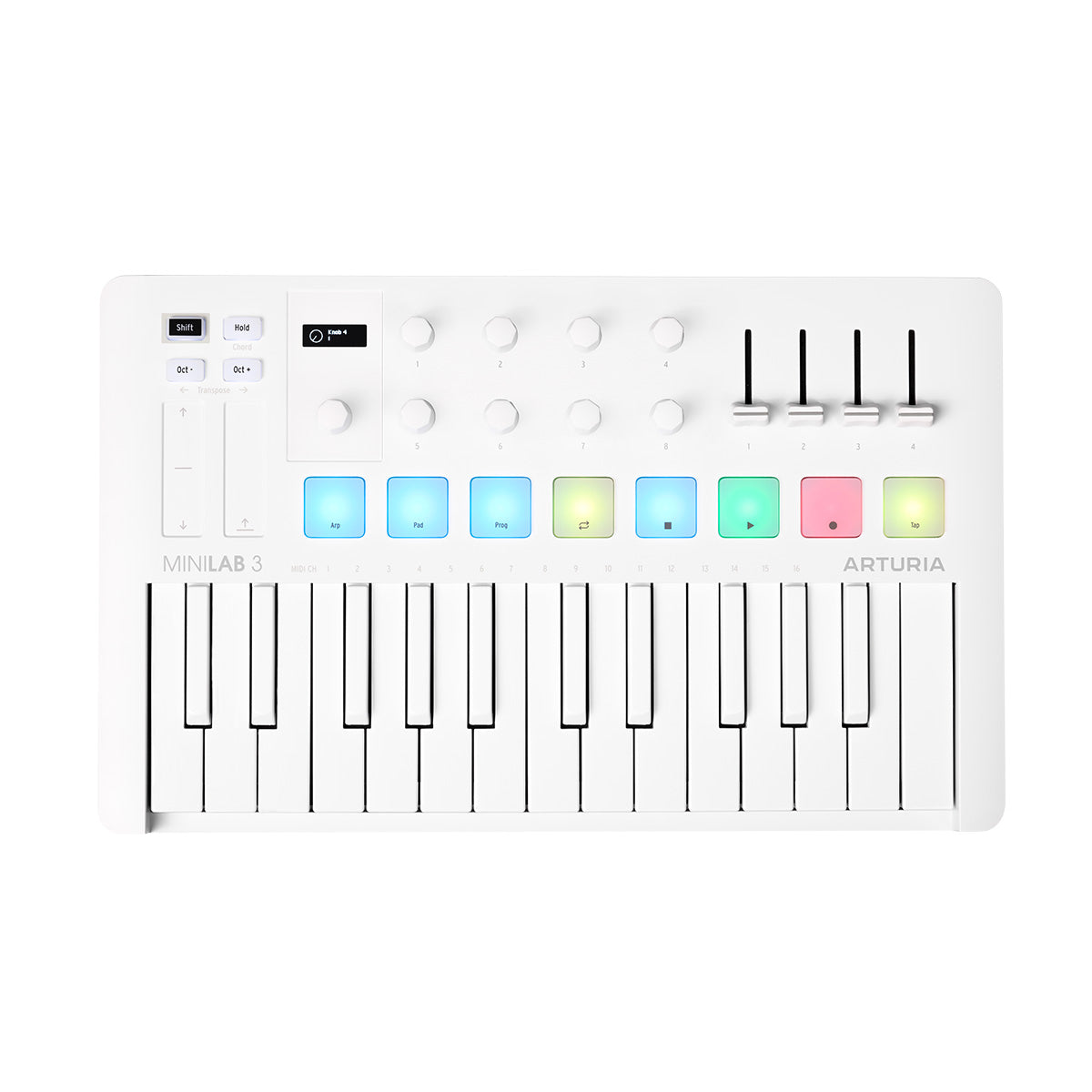 Arturia MiniLAB 3 Alpine White