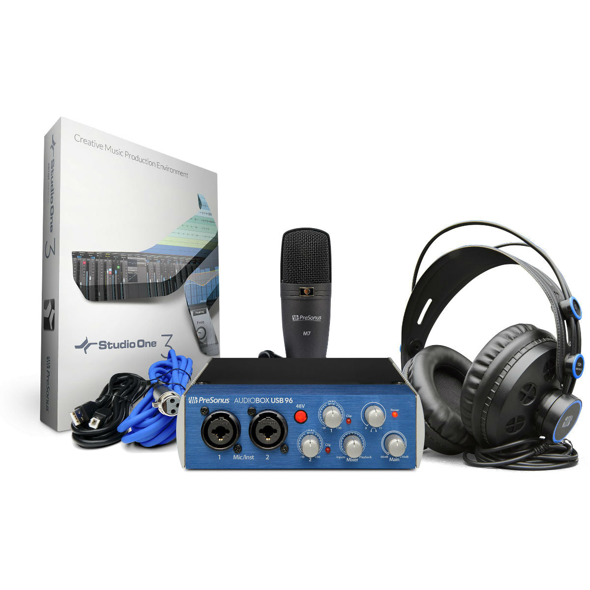 Presonus AudioBox 96 Studio Complete Hardware/Software Recording Kit