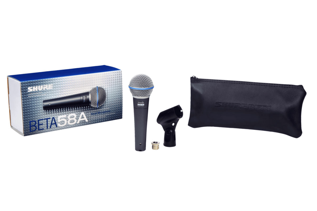 Shure Beta 58A Premium Dynamic Microphone