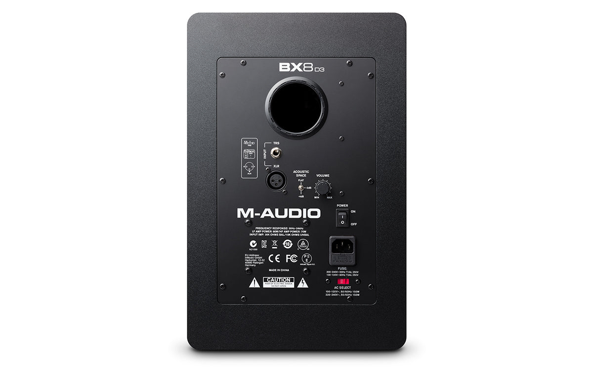 M-AUDIO BX8-D3 Active 8Inch Studio Monitor (Single)