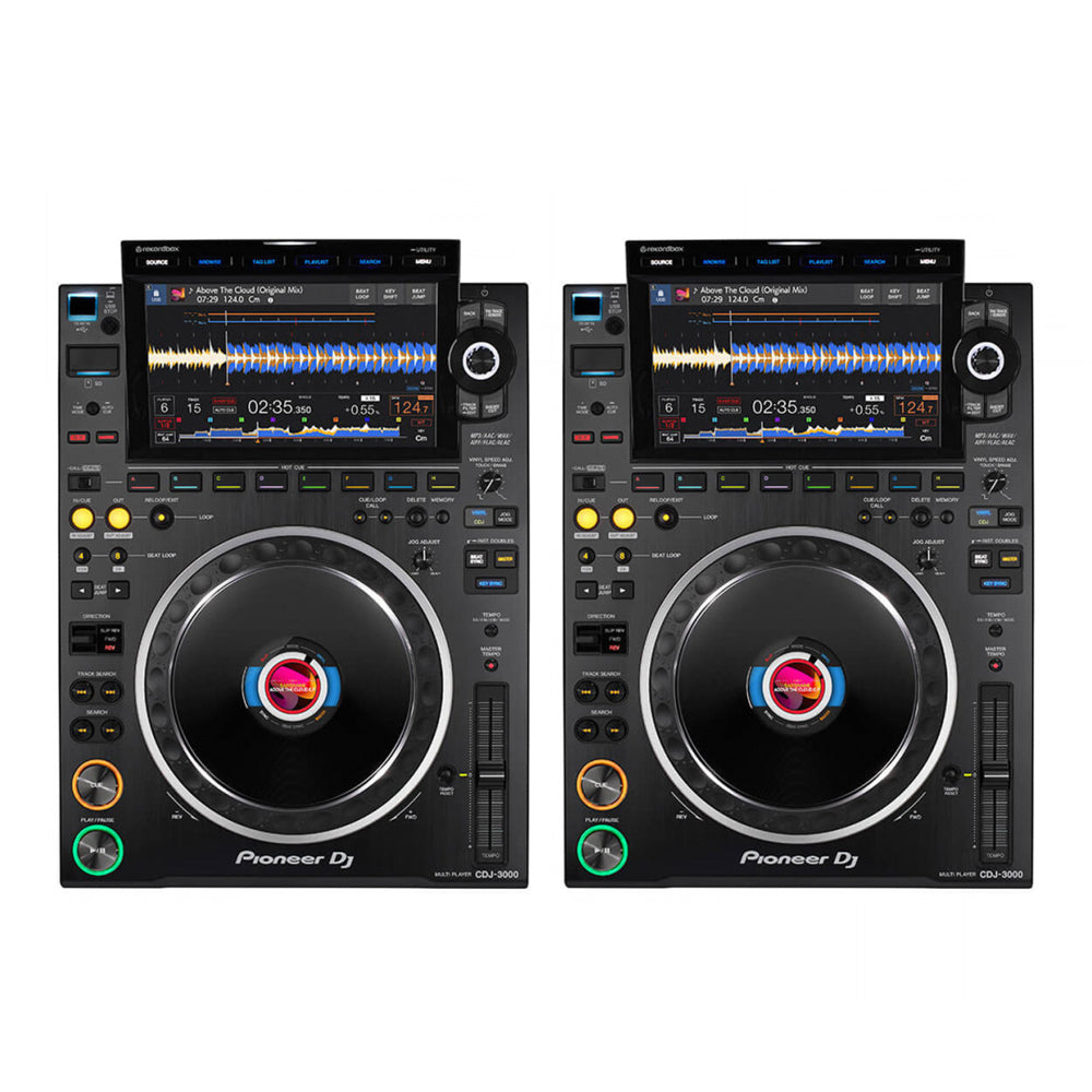 Pioneer DJ CDJ-3000 Professional Media Players (Pair)