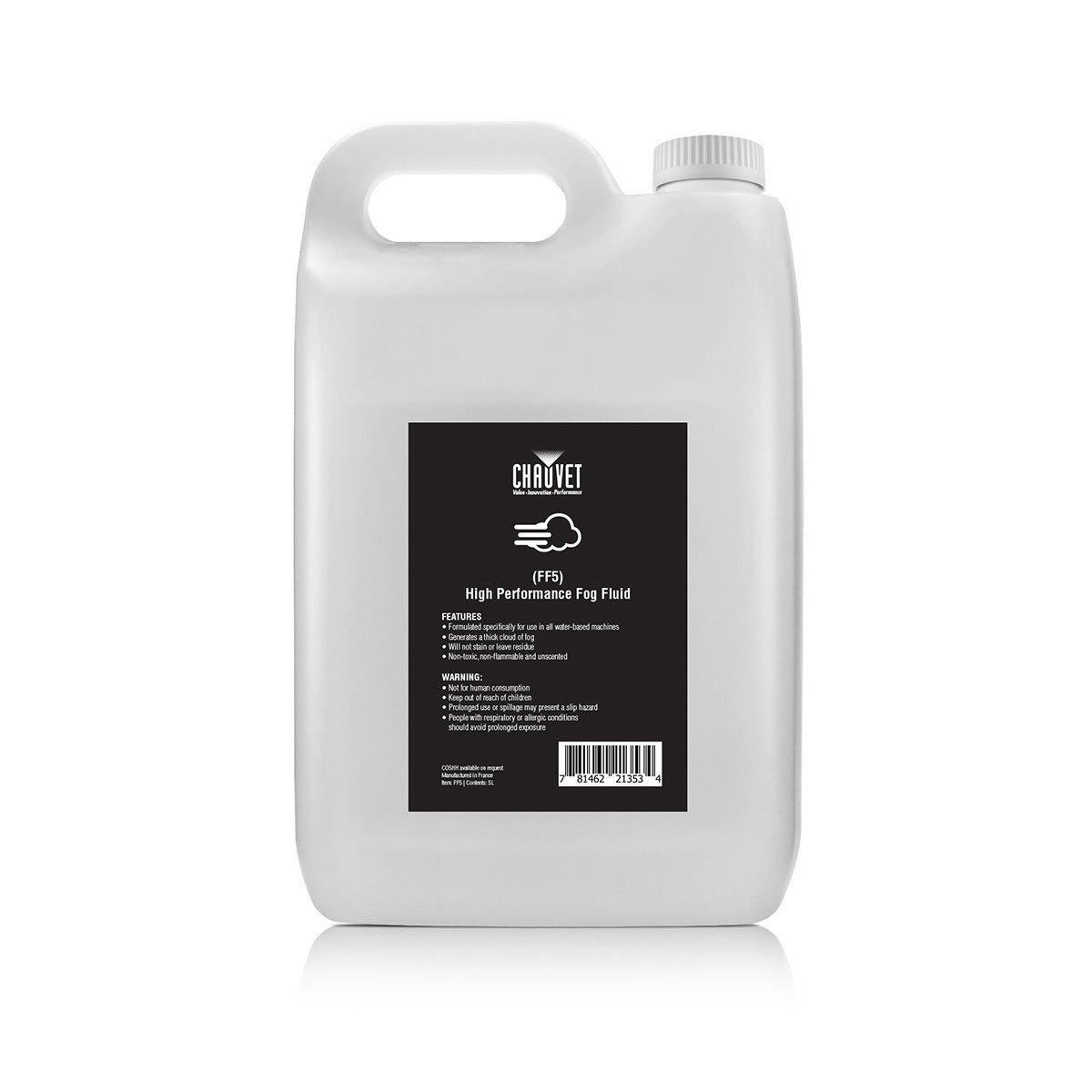 Chauvet FF5 High Performance Fog Fluid 5 Litres