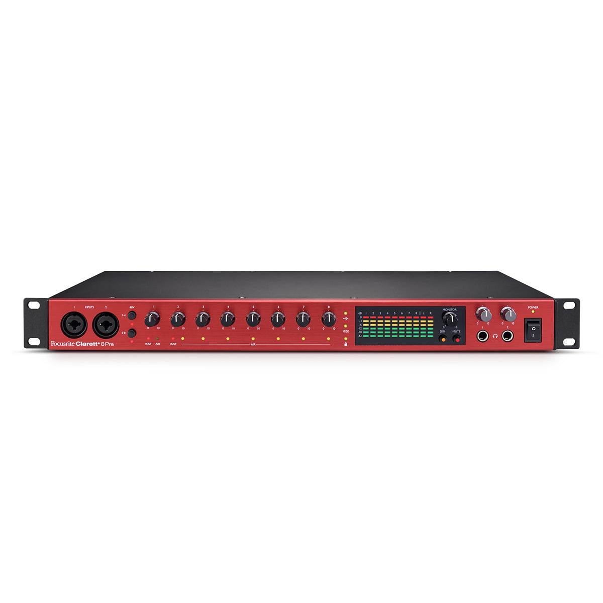 Focusrite Clarett+ 8Pre USB Audio Interface