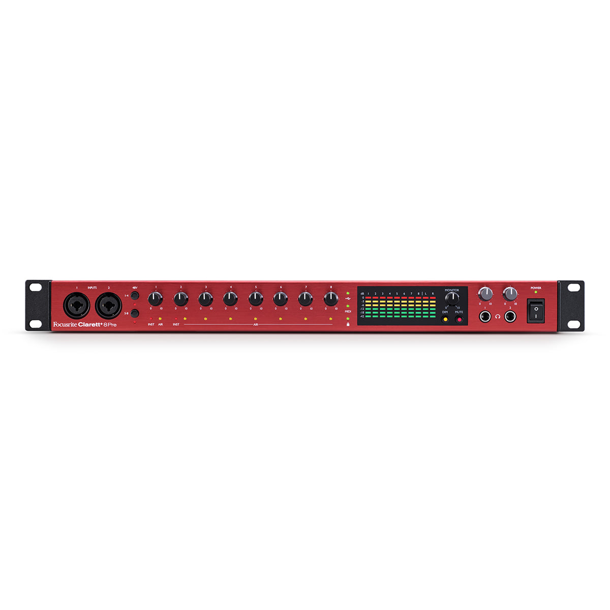 Focusrite Clarett+ 8Pre USB Audio Interface