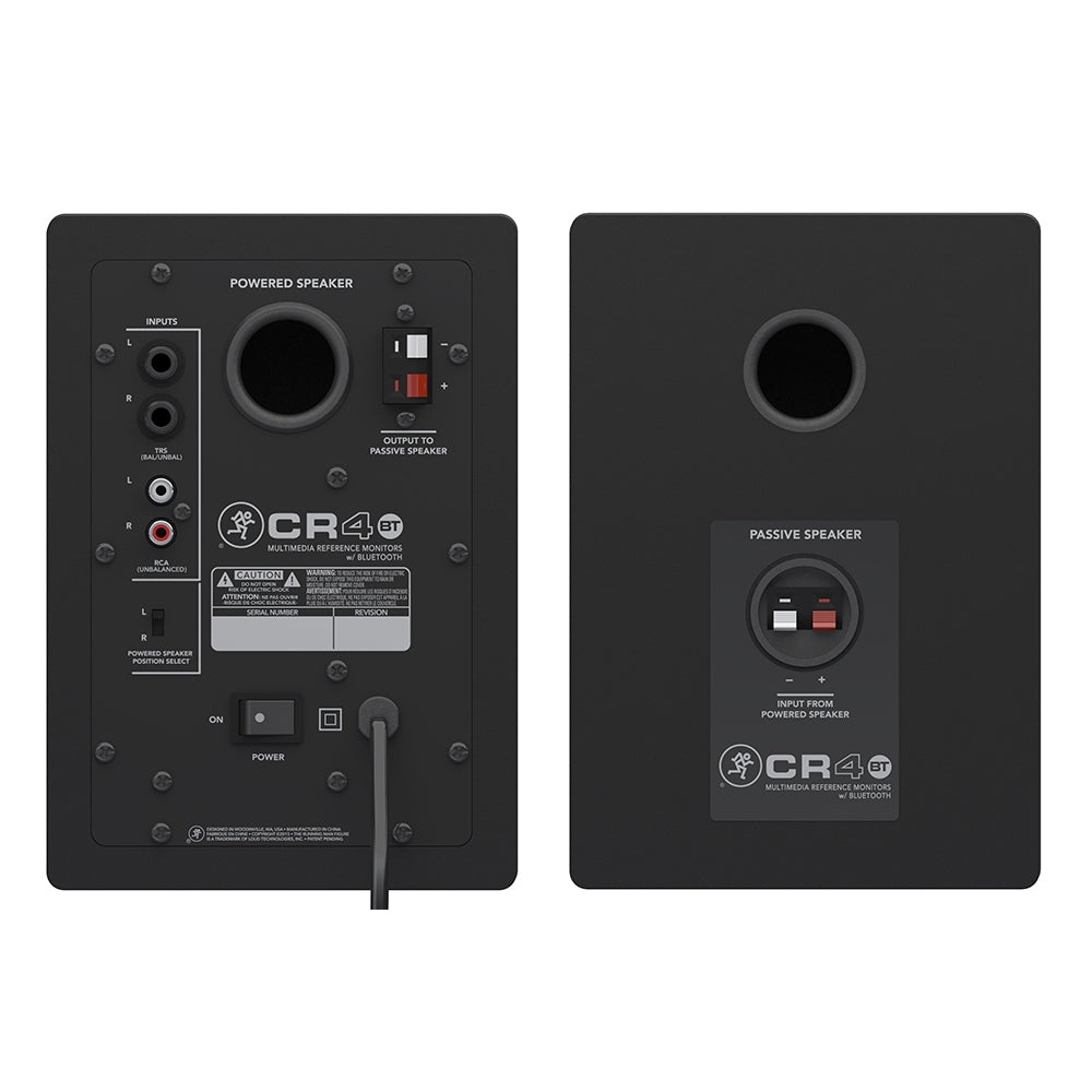 Mackie CR4BT Active Studio Monitors With Bluetooth - Pair