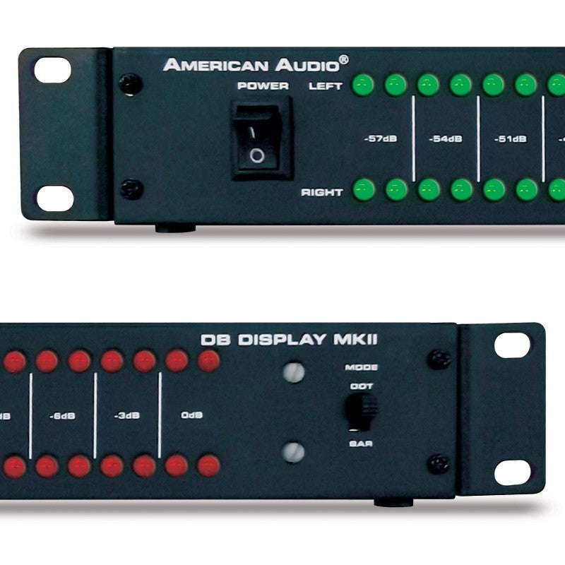 American DJ DB DISPLAY MKII LED Decibel Display 1U