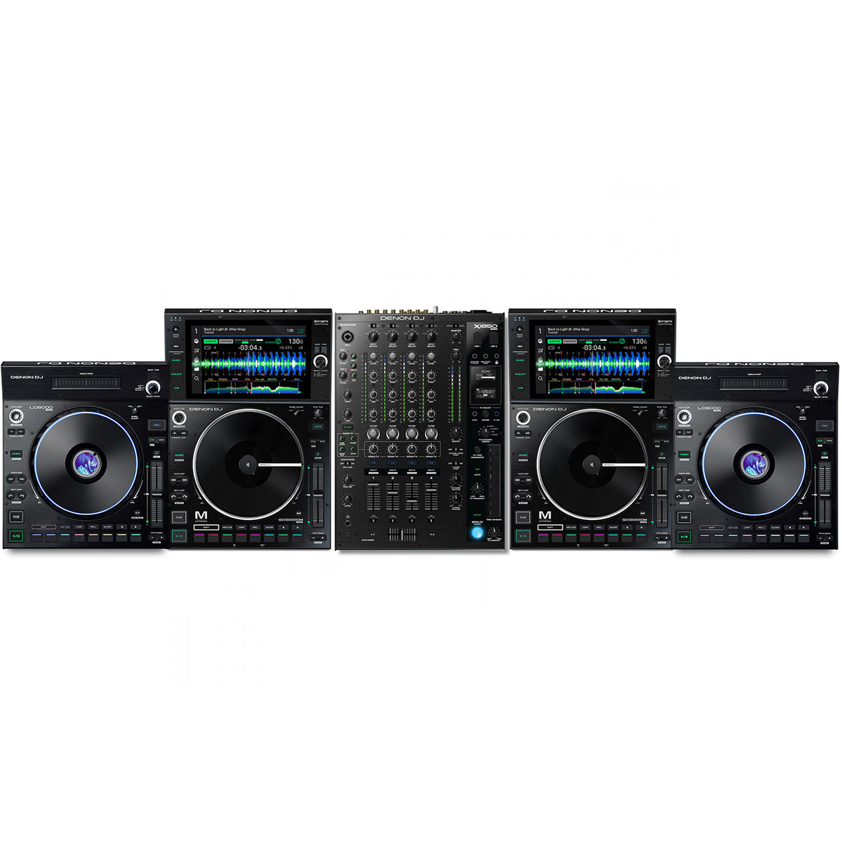 Denon DJ SC6000M Complete Bundle with FREE LC6000 Pair