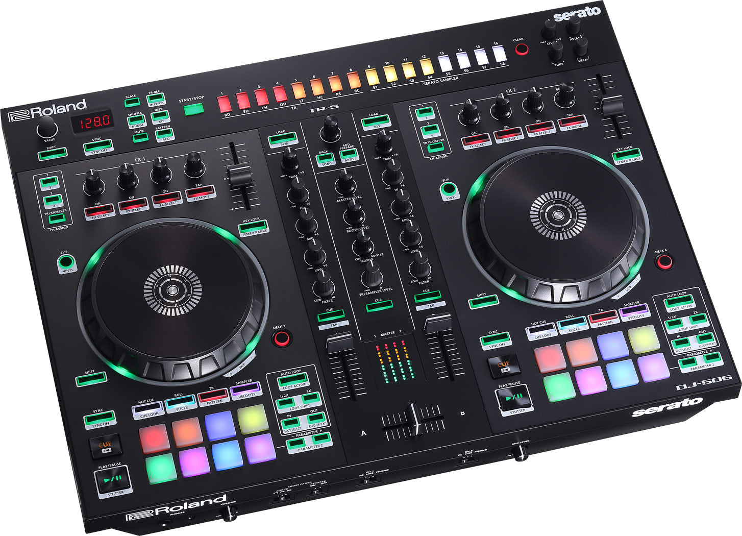 Roland DJ-505 2Ch Serato DJ Pro Controller