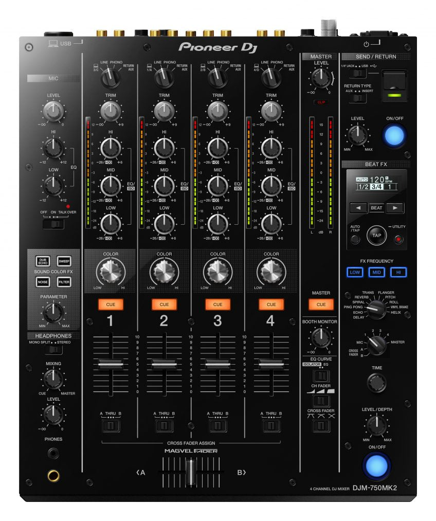 Pioneer DJM-750 MK2 DJ Mixer