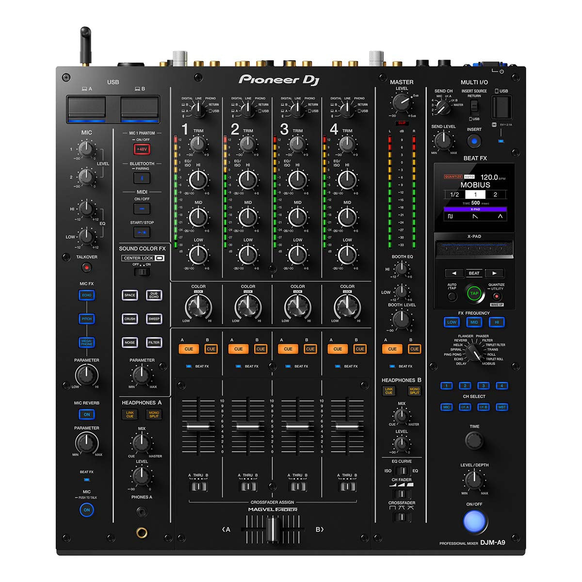 Pioneer DJ 2 x CDJ-3000 + DJM-A9 Package