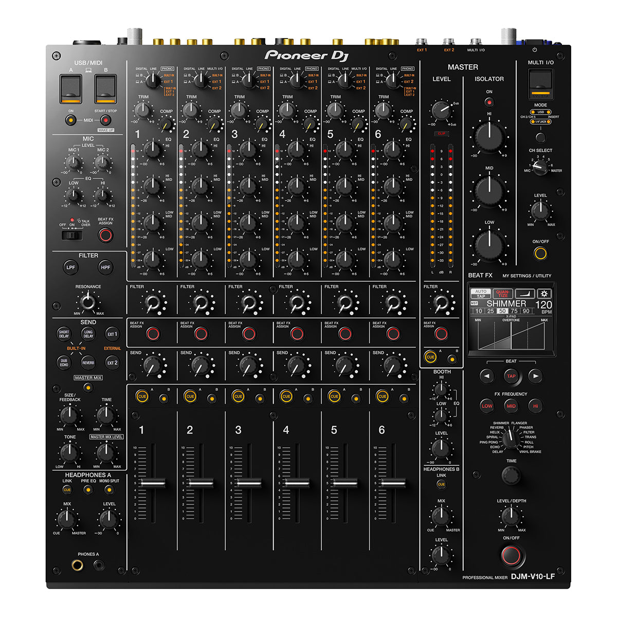 Pioneer DJ DJM-V10-LF Professional DJ Mixer