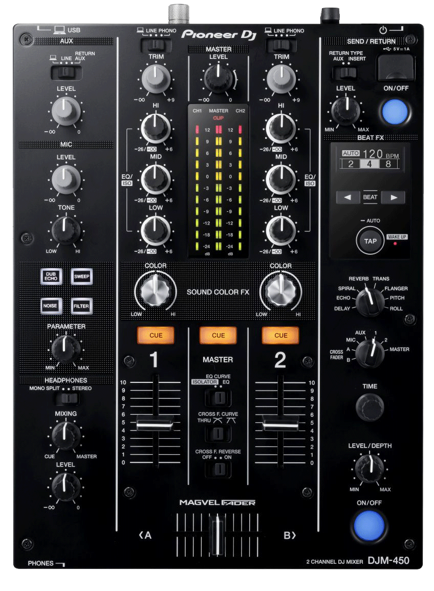 Pioneer DJM-450 DJ Mixer