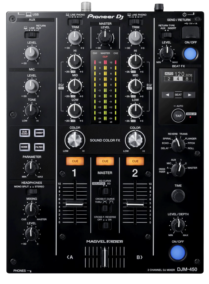 Pioneer DJ DJM-450 DJ Mixer
