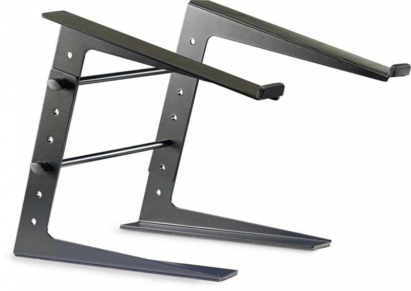 Stagg DJS-LT10 Solid Adjustable DJ Pro Laptop Stand - Metal Black