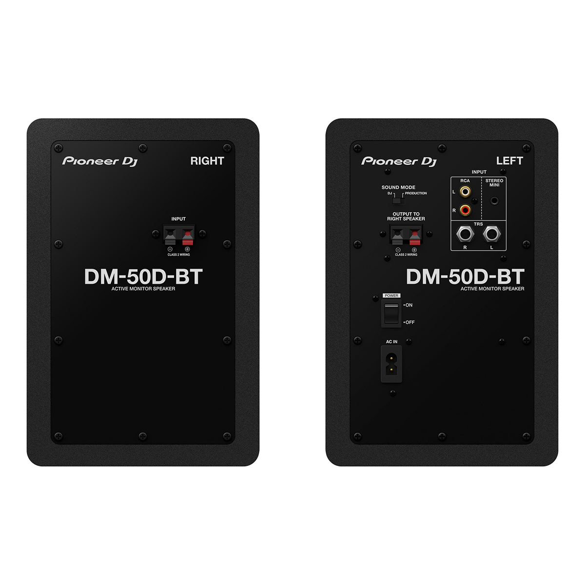 Pioneer DJ DM-50D-BT Bluetooth Active Monitors