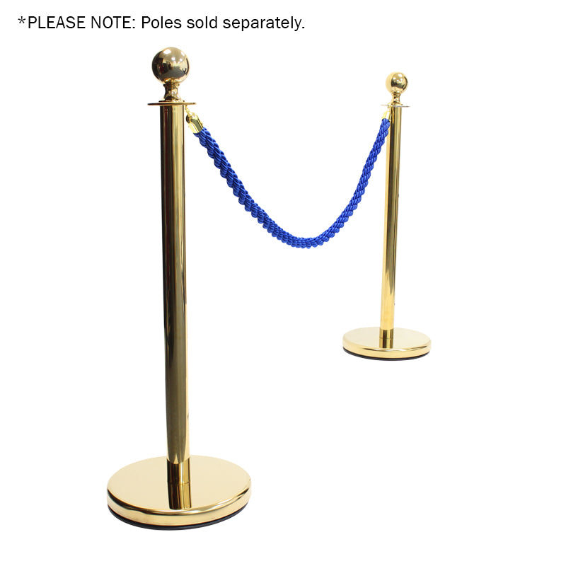 Elumen8 Gold Barrier Rope - Blue Twisted