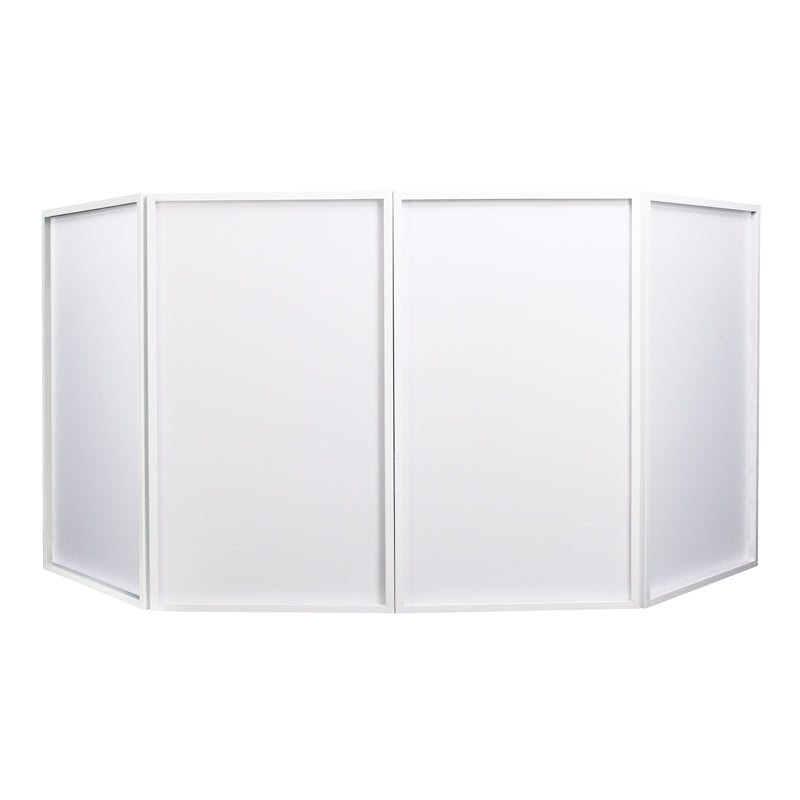 EQUINOX EQLED10C Foldable DJ Screen - White (Bag Included)