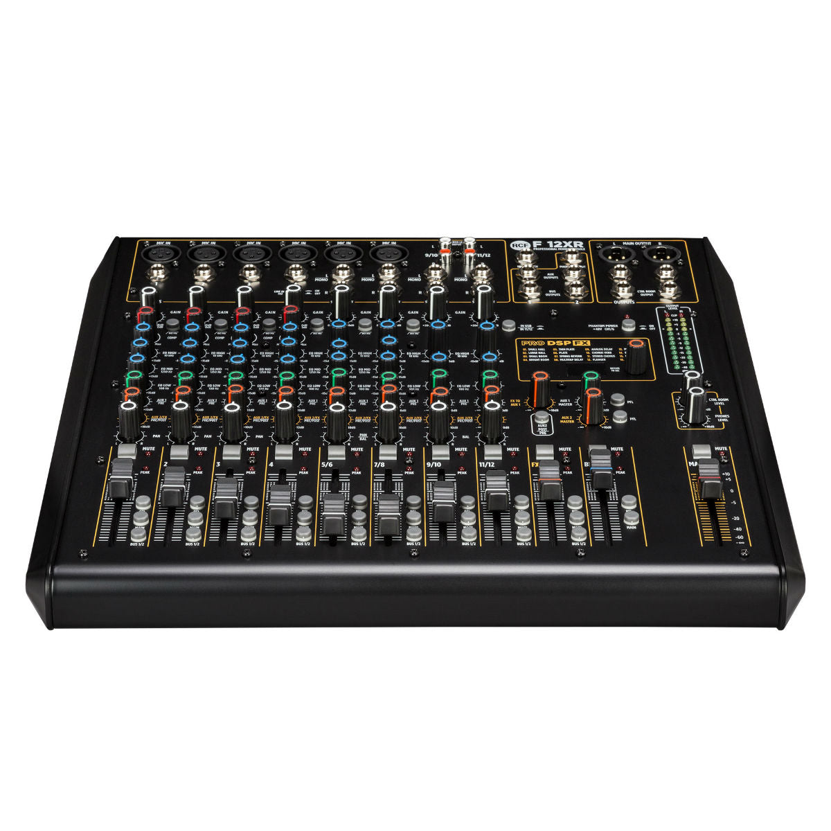 RCF F 12XR 12-Channel Mixer With Multi-FX & Recording