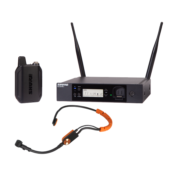 Shure GLXD14R+UK/SM31-Z4 GLX-D+ Wireless Headset Mic System