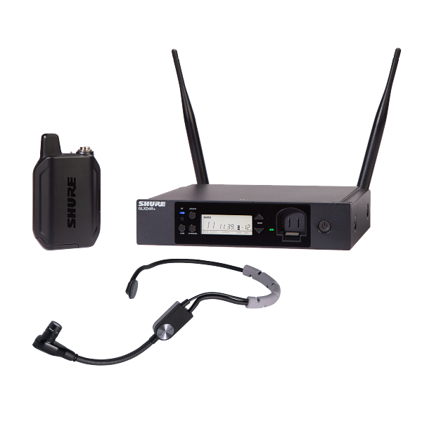 Shure GLXD14R+UK/SM35-Z4 GLX-D+ Wireless Headset Mic System