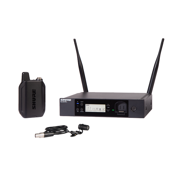 Shure GLXD14R+UK/85-Z4 GLX-D+ Wireless Lavalier Mic System