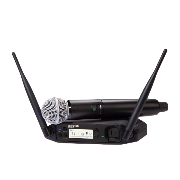 Shure GLXD24+UK/SM58-Z4 GLX-D+ Wireless SM58 Handheld System