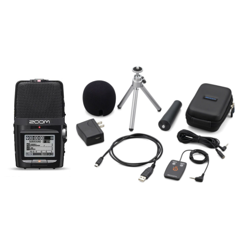 Zoom H2n Recorder with Accessory Pack
