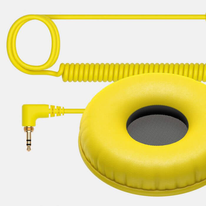 Pioneer DJ HC-CP-08-Y Yellow Accessory Pack For Hdj-Cue1