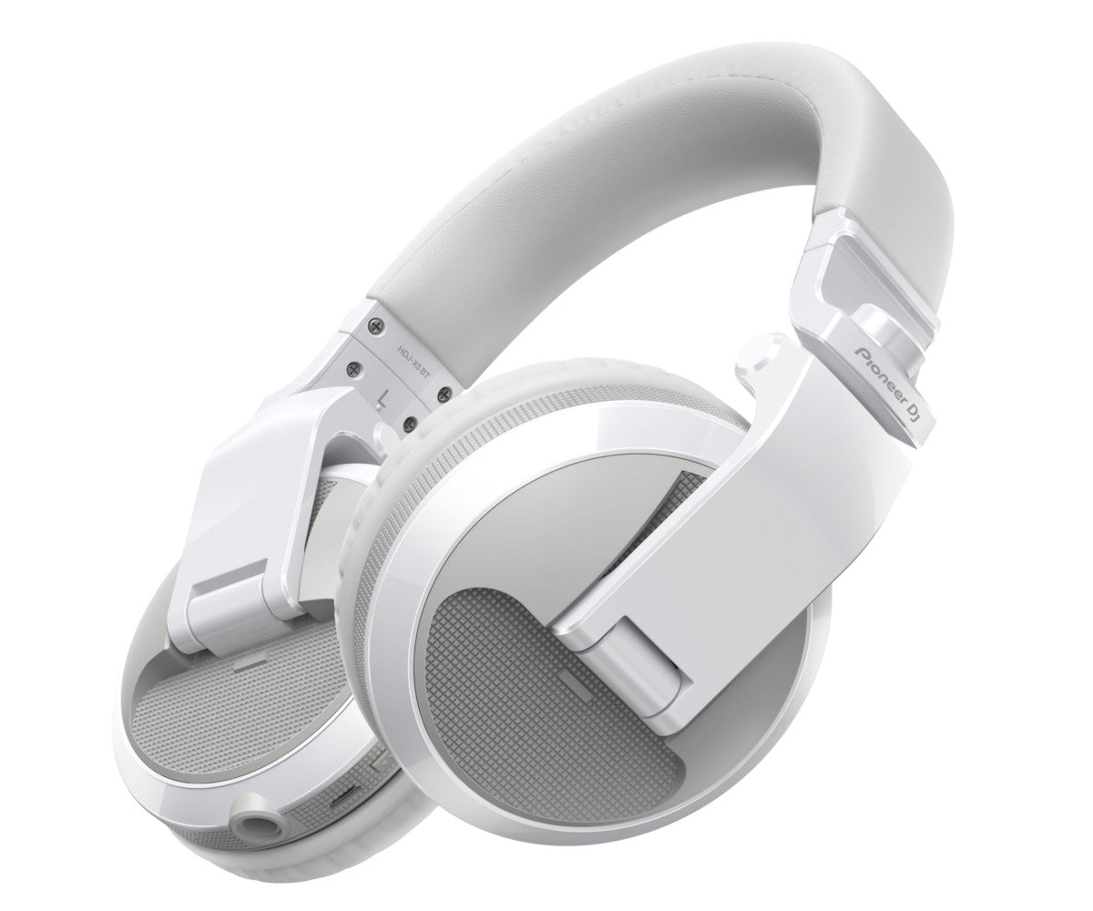 Pioneer HDJ-X5BT-W Bluetooth DJ headphones in white