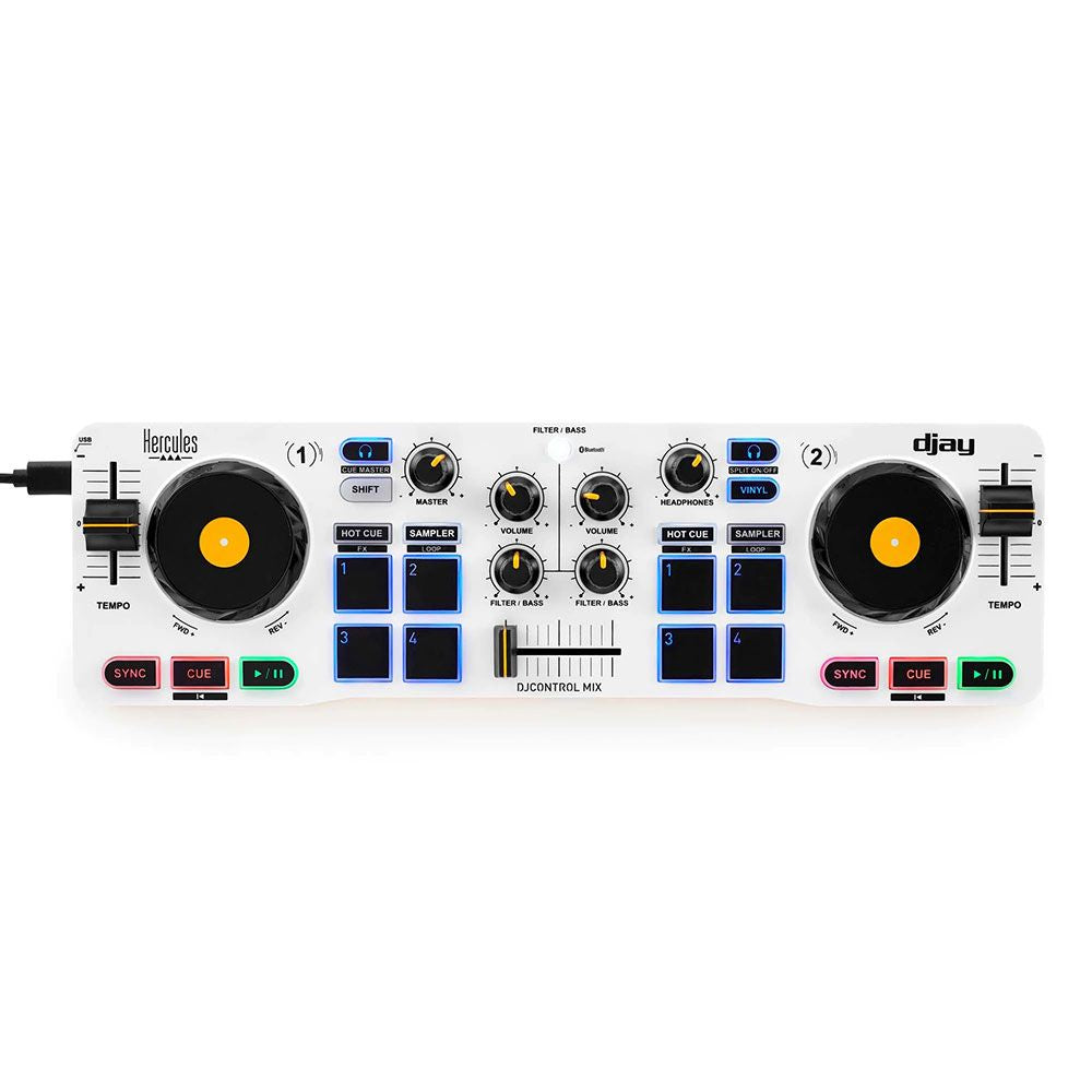 Hercules DJCONTROL MIX DJ Controller for Smartphones & Tablets