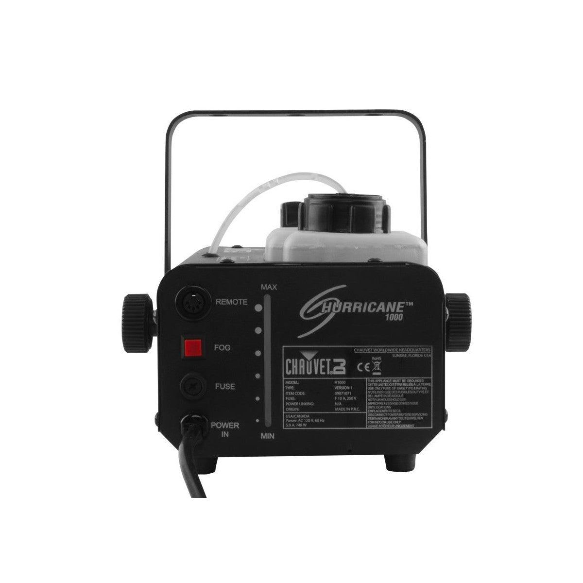 Chauvet Hurricane 1000 Fog Machine