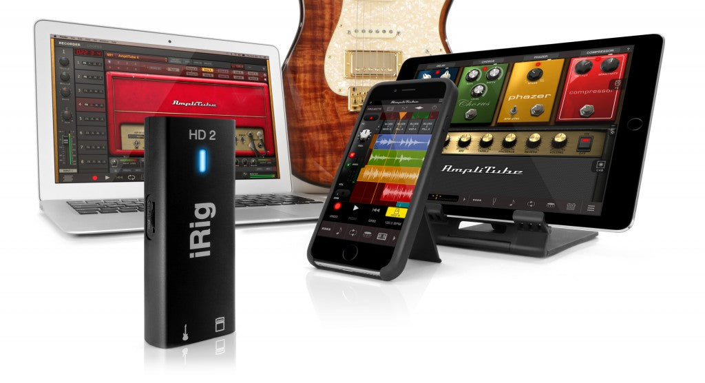 IK Multimedia iRig HD2 High Quality Guitar Interface for iPhone/iPad/Mac