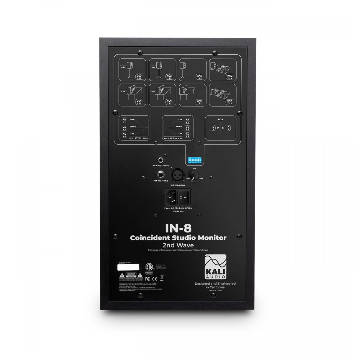 Kali Audio IN-8 V2 Active Studio Monitor (Single)