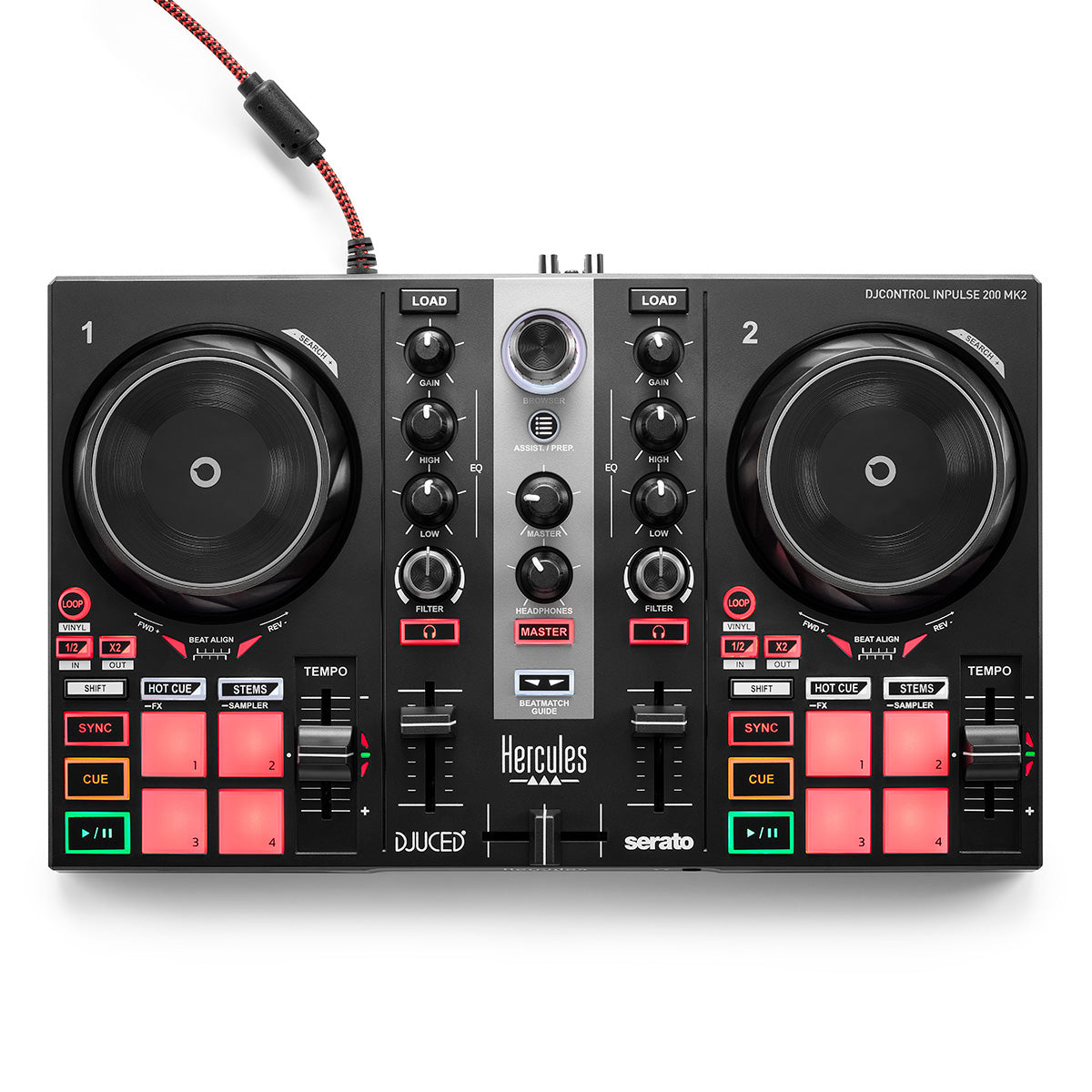 Hercules DJControl Inpulse 200 MK2 DJ Controller