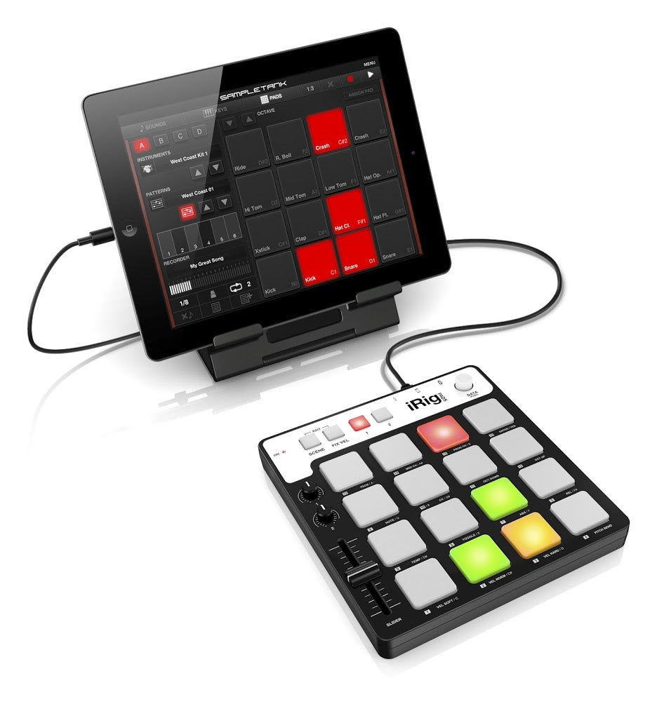 IK Multimedia iRig Pads MIDI Controller