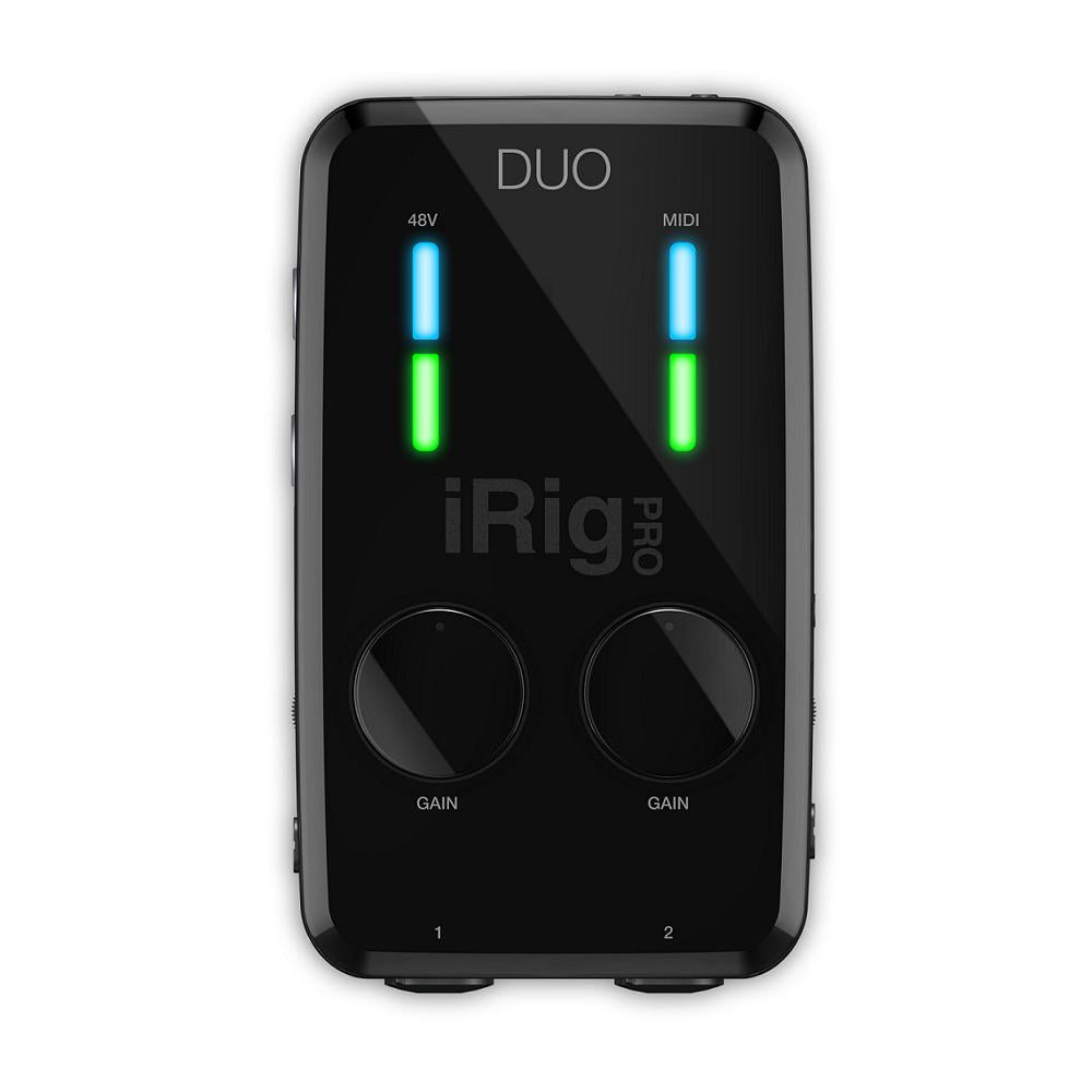 IK Multimedia iRig Pro DUO Interface for iPhone, iPad, Android and Mac