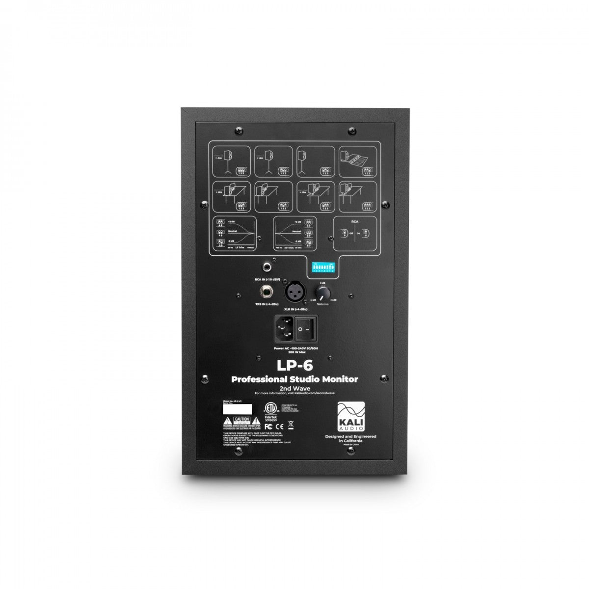 Kali Audio LP-6 V2 Active Studio Monitor (Single)