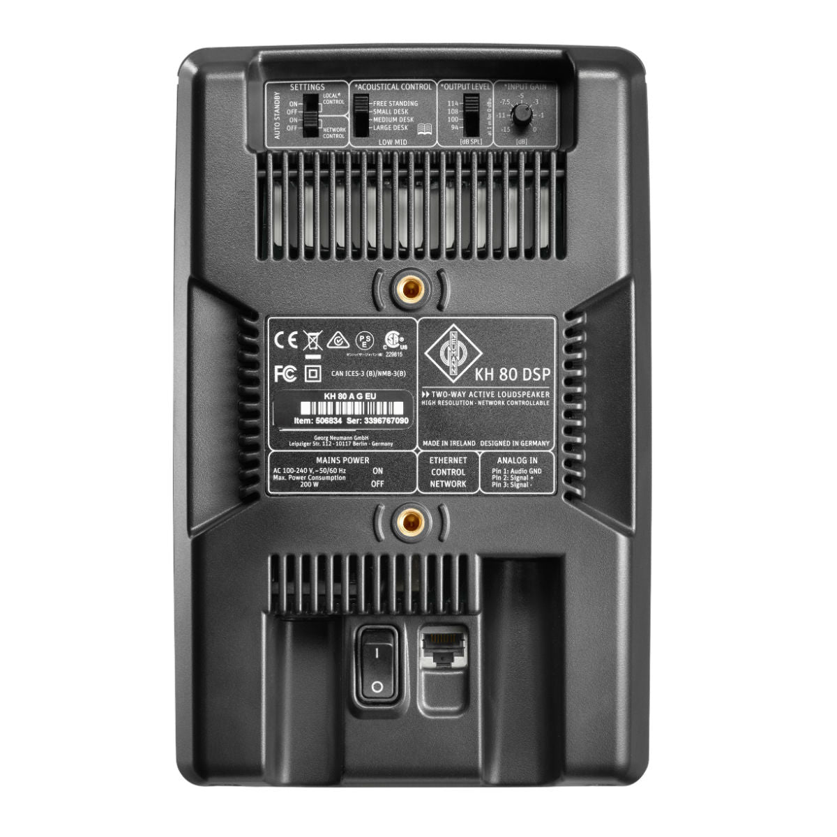 Neumann KH 80 DSP Active Studio Monitor (single)