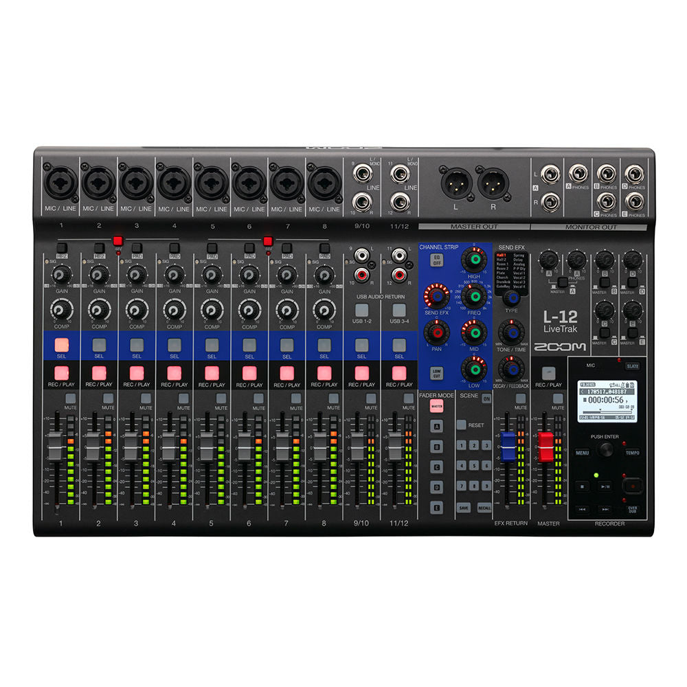 Zoom LiveTrak L-12 Digital Mixer