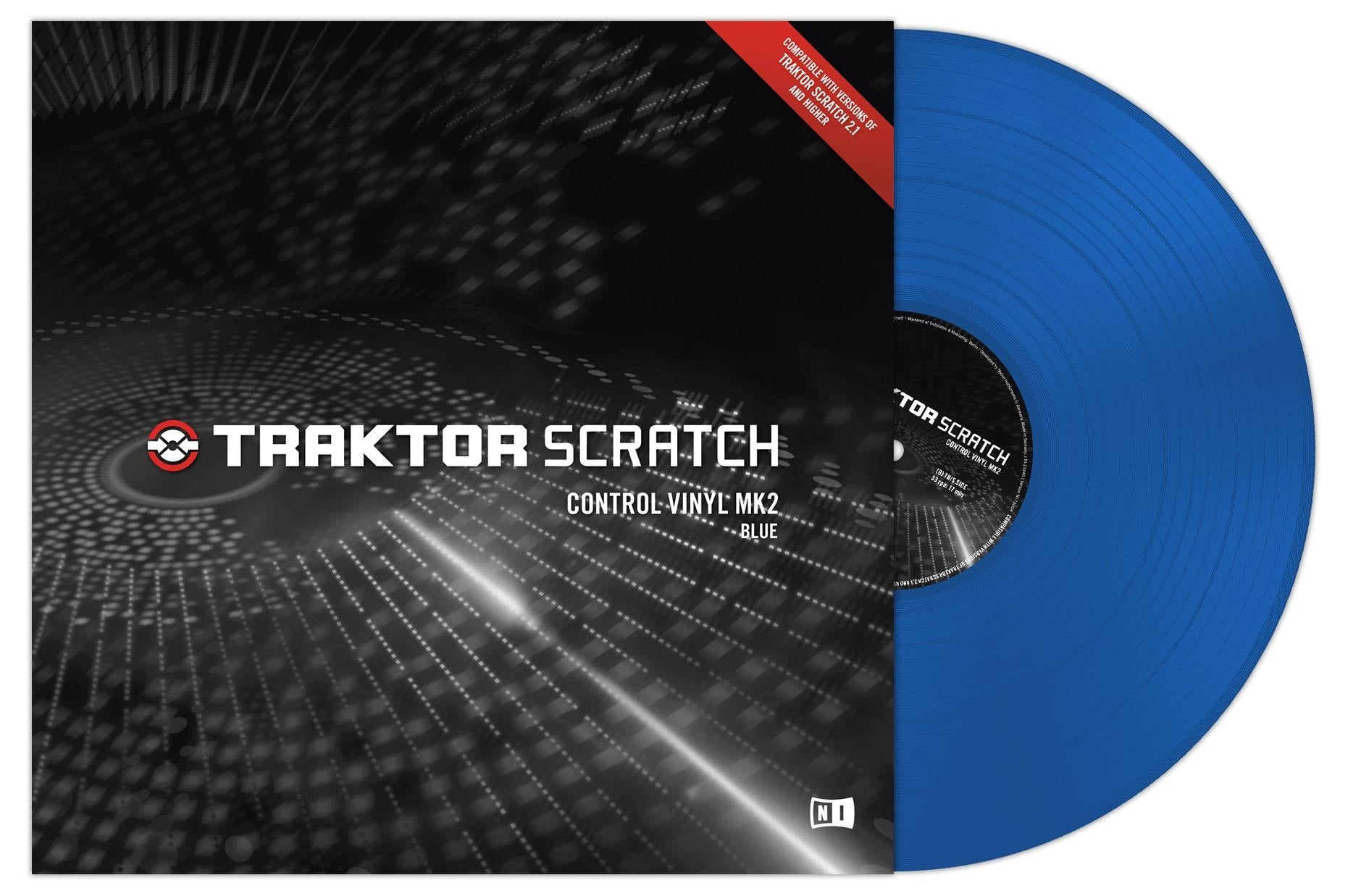 NATIVE INSTRUMENTS Traktor Scratch Vinyl - Blue