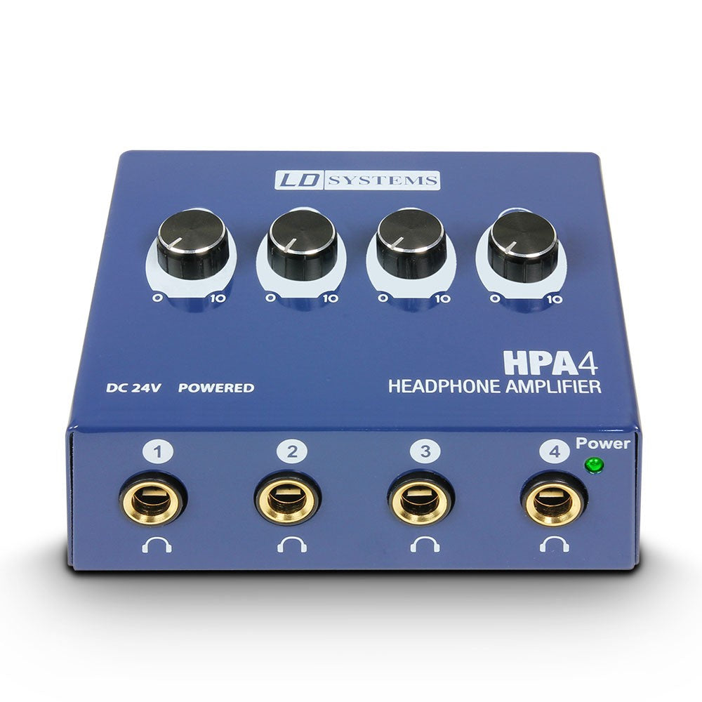 LD Systems HPA4 4-Channel Headphone Amp