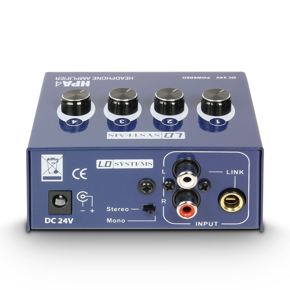 LD Systems HPA4 4-Channel Headphone Amp