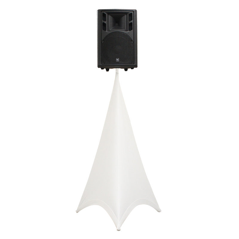 LEDJ Double Sided Speaker Stand Scrim with Clamp (LEDJ312)