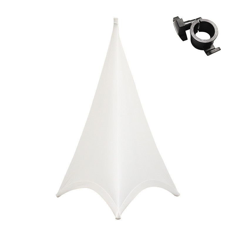 LEDJ Double Sided Speaker Stand Scrim with Clamp (LEDJ312)