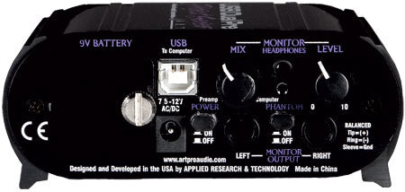 ART USB Dual Pre 2-Channel Preamp