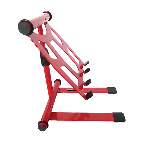 Novopro LS22M Adjustable Folding Laptop Stand - Red