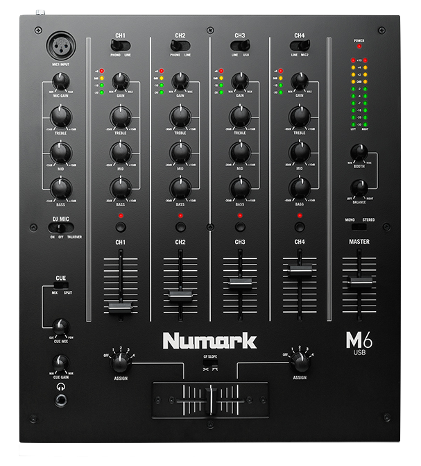 Numark M6 USB DJ Mixer