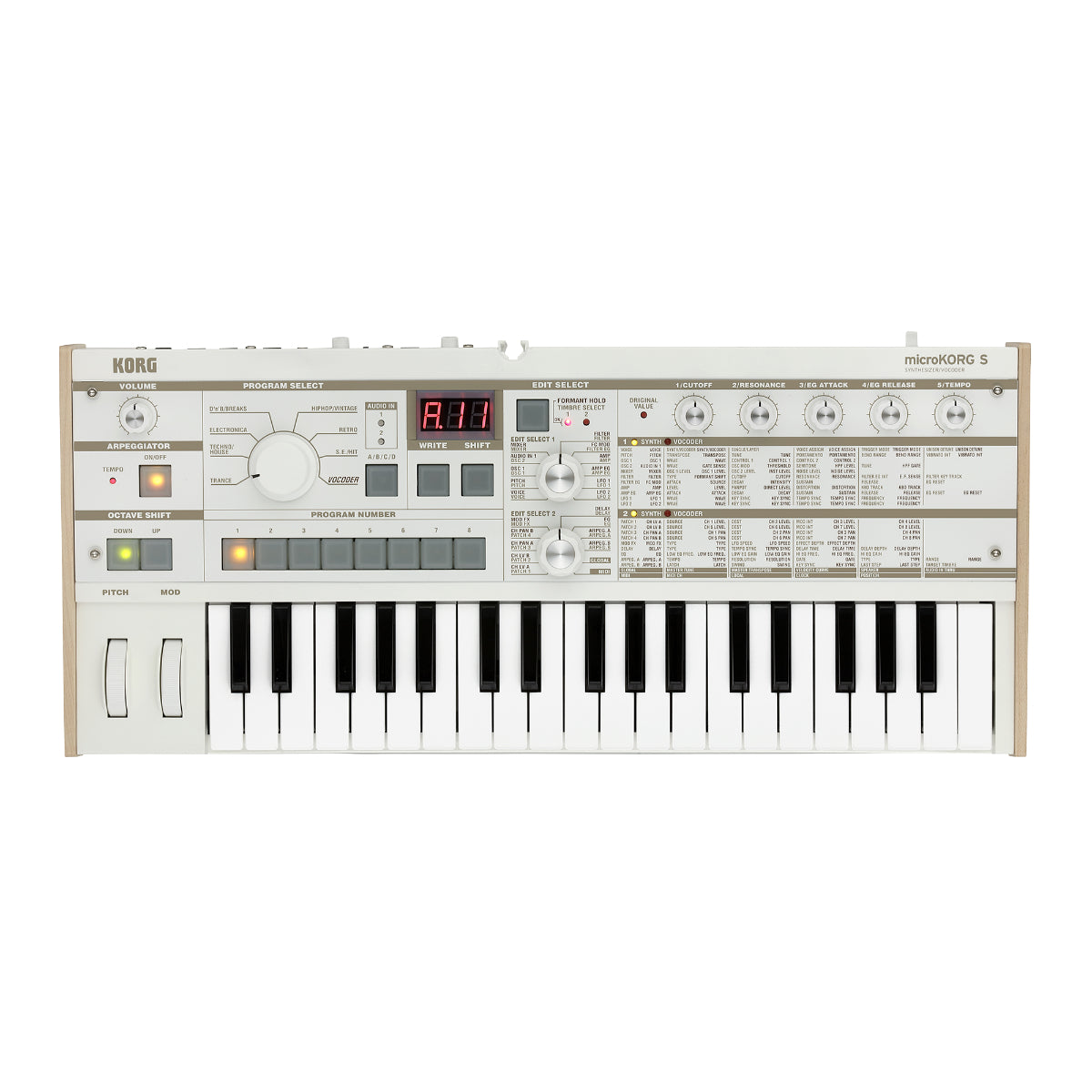 Korg microKORG S Synthesizer / Vocoder