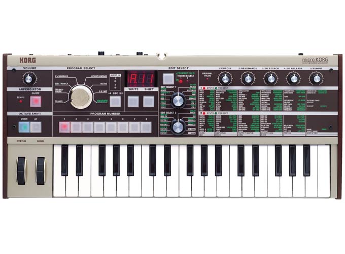 KORG microKORG 37 Key USB MIDI Controller