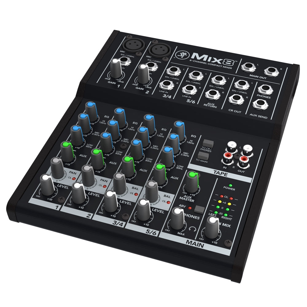 Mackie MIX8 Compact Analog Mixer